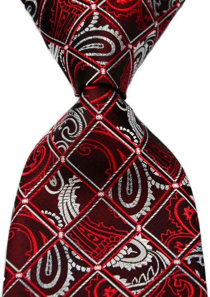 

bow ties men's plaid tie silk paisley gold red green necktie formal business luxury wedding party fashion neckties, Black;gray