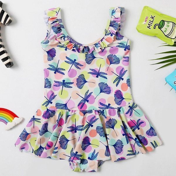 

children's swimwear kids swimsuit swimdress1