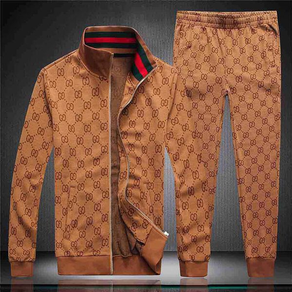 

p11 brand european hip-hop printed long sleeve sportswear summer new v neck embroidered cotton men suit factory formen sportswear ber, Gray
