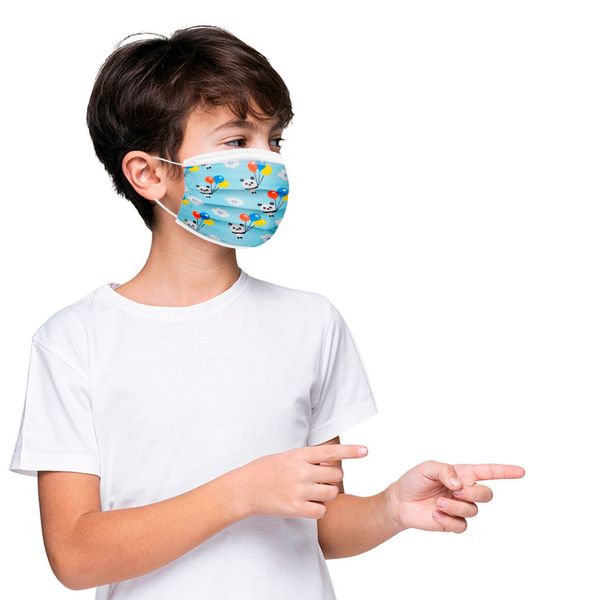

designer newcartoon mask children 50pc disposable breathable for face mascarillas infantiles desechables mascherine mascarilla