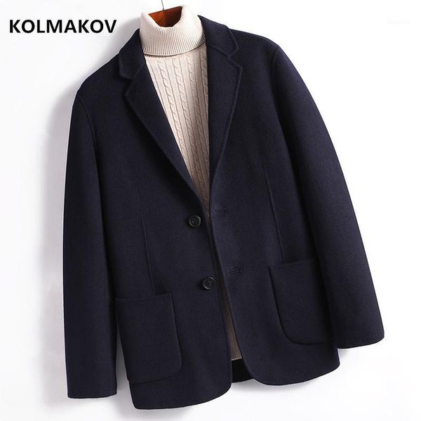 

2019 winter double sided wool coat men's casual woolen coats single breasted men overcoat trench coat ,m-3xl1, Black