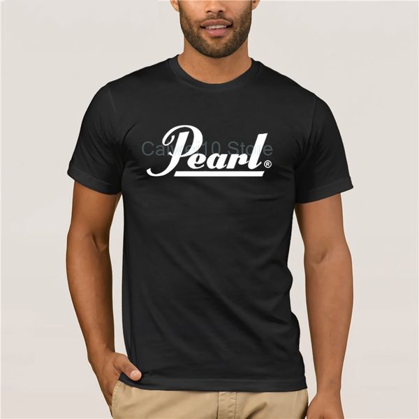

men's white short sleeve t shirt fashion drums brand men summer new pearl o neck short sleeve music t shirts sport hooded sweatshirt ho