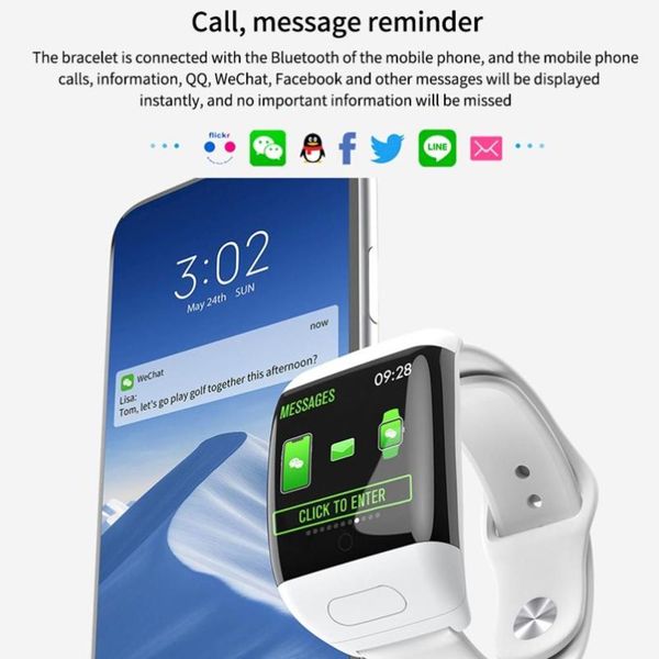 

tws bluetooth headset combination, wristband, call reminder, smart watch, g36