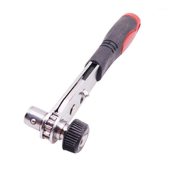 

new mini quick ratchet wrench 1/4 screwdriver rod 6.35mm quick socket wrench tool 127 * 32mm multifunctional portable1