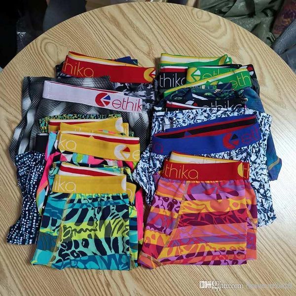 

fashion ethika men's boxer pants men's designer underwear breathable cotton boxer underwear quick drying123256