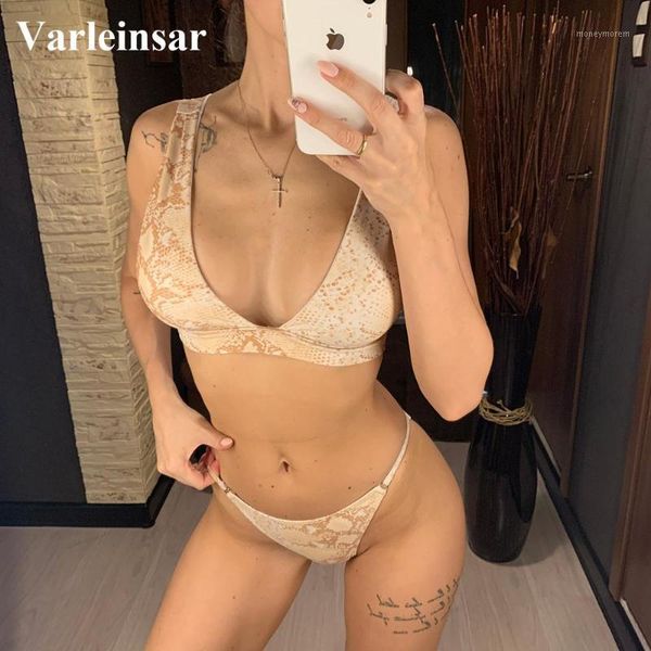 

women's swimwear 2021 printed brazilian bikini female swimsuit women two-pieces set bather bathing suit swim lady v20711, White;black