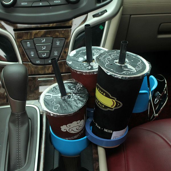 

auto multi cups case organizer phone holder car drink bottle gadget storage f-best