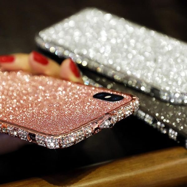 

роскошный блеск передней пленки для iphone xr xs max 8 7 6 6s plus shining screen protector для iphone защитная пленка jllwww net_store