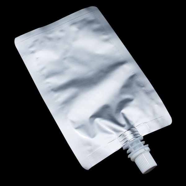 

wholesale 700pcs 180ml 1016cm pure mylar foil spout bag liquid packaging beverage pack pouches juice jelly vinegar drinking h bbymhi