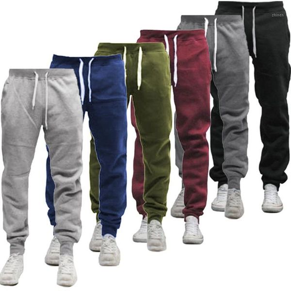 

men solid color elastic waist harem pants fashion retro comfort joker slim casual trousers joggers mens sweatpants streetwear1, Black