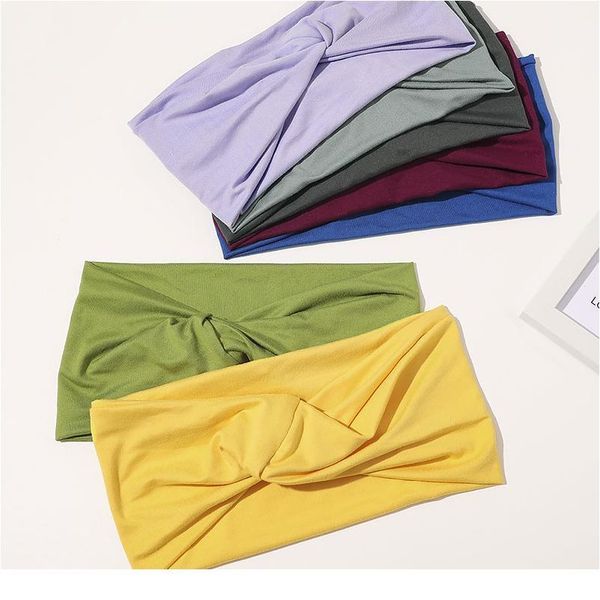 

makeup elastic hair bands headbands women headband knot turban hair accessories sports yoga wide headwrap hairbands h qylfva