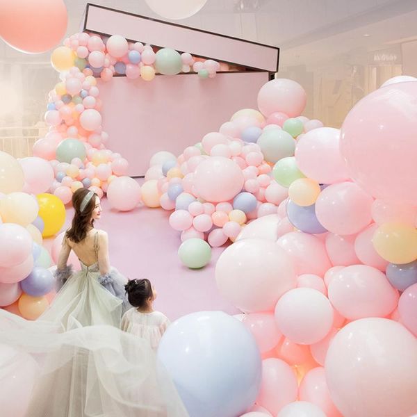 

10pcs 10 inch latex balloons wedding decoration baby shower kid happy birthday party decor bridal shower balloon pink rose blue wmtrgv