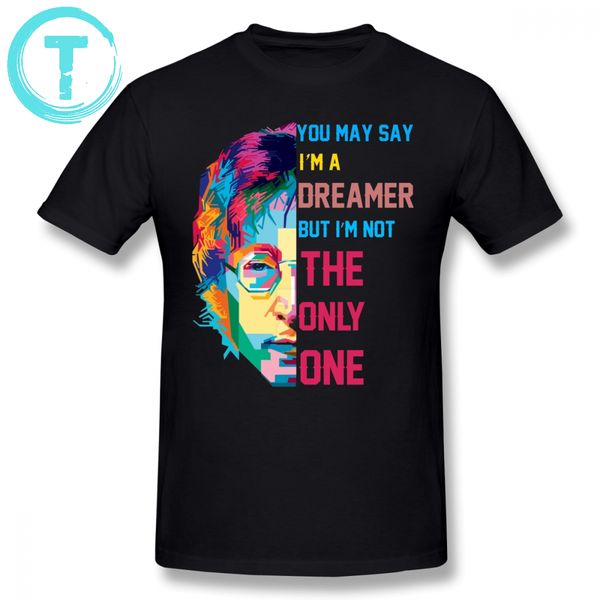 

dreamer you may say i m a dreamer plus size cute graphic casual short sleeve man sport hooded sweatshirt hoodie t shirt