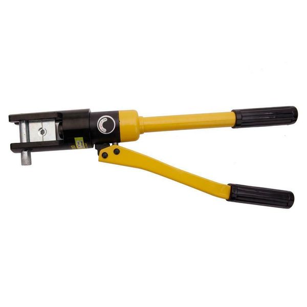 

16 ton hydraulic wire battery cable lug terminal crimper crimping tool 11 dies