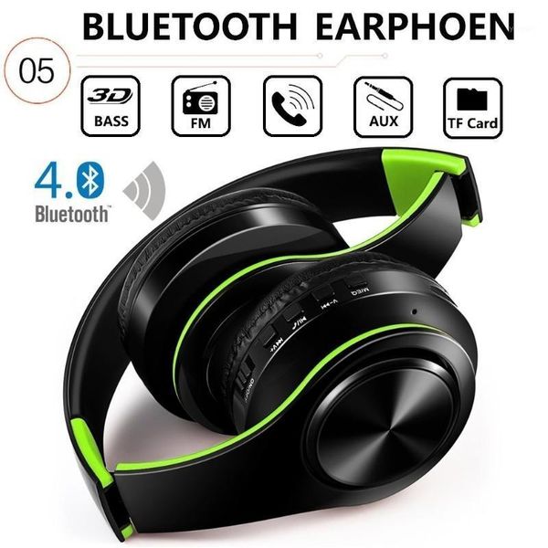 

bluetooth4.0 foldable stereo wireless headphone bass headset microphone support tf card fm radio mp3 player for phone pc pad1