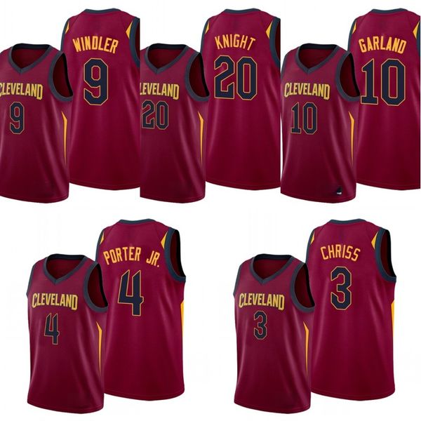 

men marquese chriss kevin porter jr. dylan windler darius garland jersey, Black