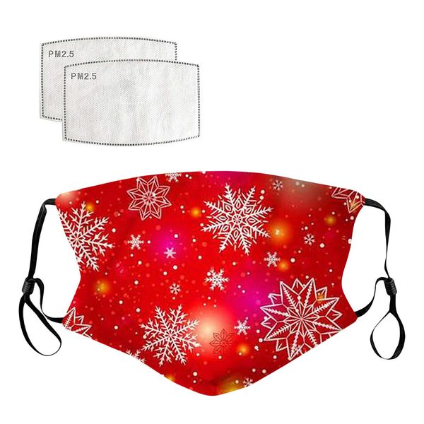 

2021 navidad маска снежинки конструктора маска моющейся для печати 12шта maski бинты masque tissus lavable mascarillas sqcyzy ppshop01