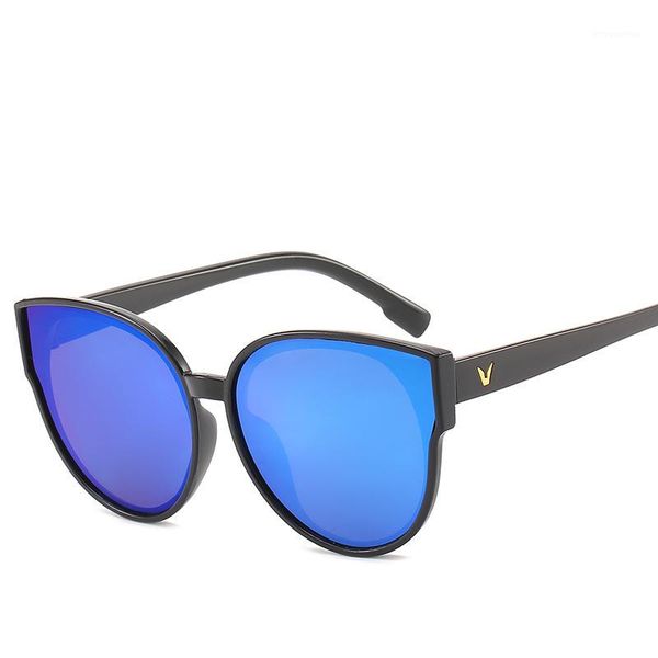 

new fashion large frame womens sunglasses street ocean spectacles trend personalized glasses1, White;black