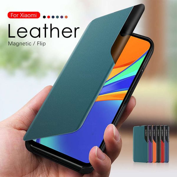 

qaredmi 9c 9a redmy redme note 9 s 8 pro 9 s a c no 8t xiomi mi 10 smart leather case with bracketlk