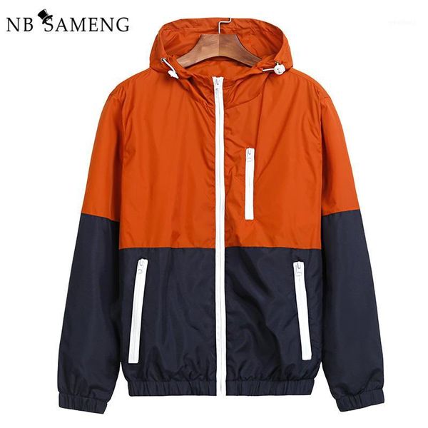 

men's jackets men spring fashion jacket hooded basic casual thin windbreaker male outwear coat1, Black;brown