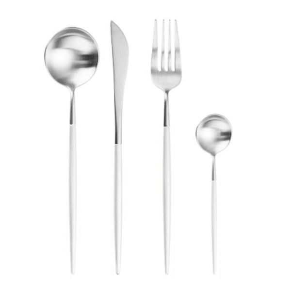 

dinnerware cutlery set tableware set gold cutlery stainless steel spoon fork spoon tableware kitchen spoon and fork set h wmtuuh
