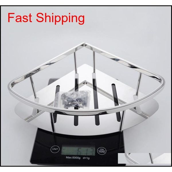 

2015 wholesale bathroom corner triangular tub and shower caddy basket polished 304 sus stainless stee qylwvx bdenet