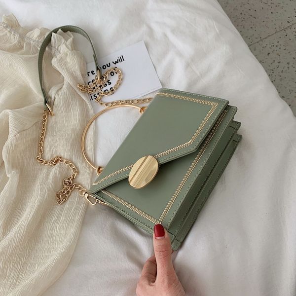 

2020 летней сумка handbagnew мода корейская версия текстуры иностранного стиль женщины все вокруг посыльного мешка цепи одного плеча handba