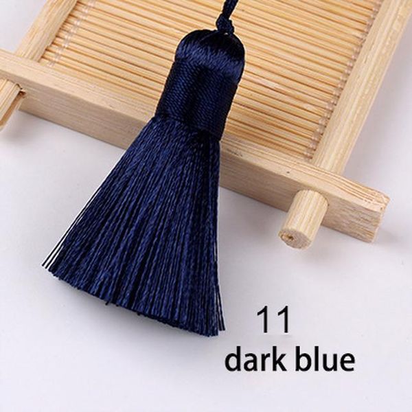

2pcs 5cm hanging rope fat silk tassels fringe sewing bang tassel trim key tassels for diy embellish curtain accessories parts h jllvcf
