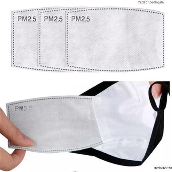 

original activate filter 5-layer 2020 mask face activated carbon replaceable s of pm2.5 anti haze dust fareplacement pads