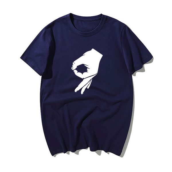

okey gesture print funny design summer short sleeve hip hop tees harajuku streetwear sport hooded sweatshirt hoodie men t shirt