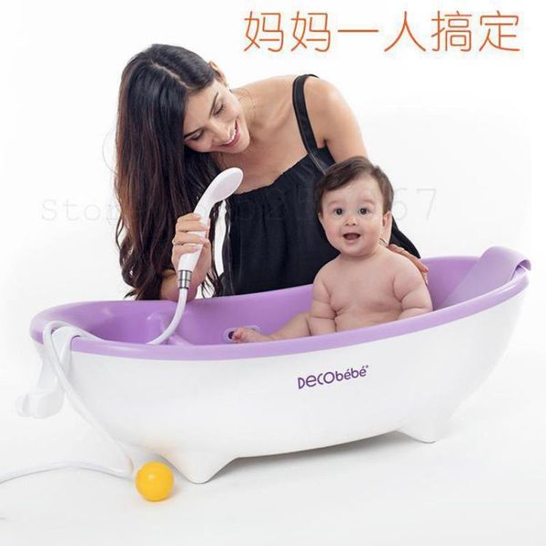 

bathing tubs & seats baby bath neonatal products children's shampoo lifting chair household thermal barrel1
