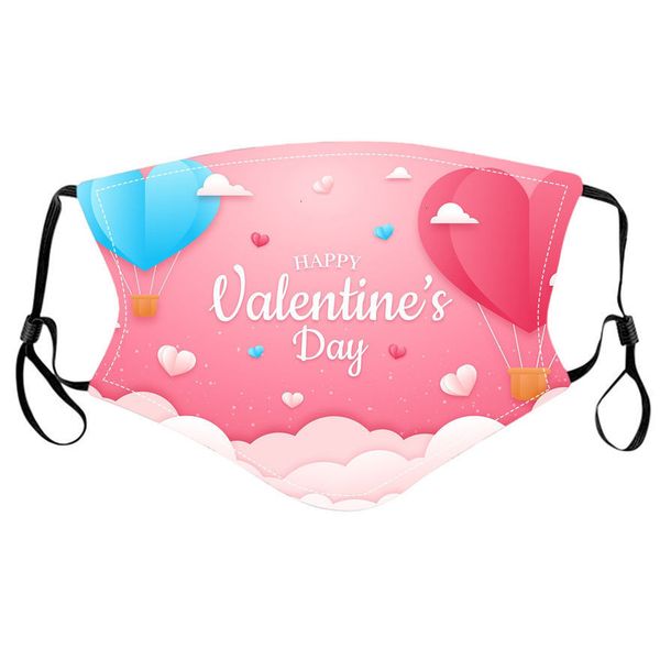 

factory mask valentine's day fashion designers face masks cotton couple dustproof with pm2.5 filter inserts in sto p68ij