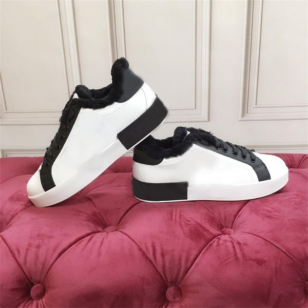 

2021 new selling luxury casual shoes for men and women perfect shape comfortable and breathable casual shoes with wool linin, Black