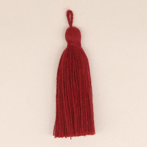 

10pcs mini pure cotton colorful tassels diy pendant jewelry curtain garments decorative accessories key chain handbag pendants h wmtgnh