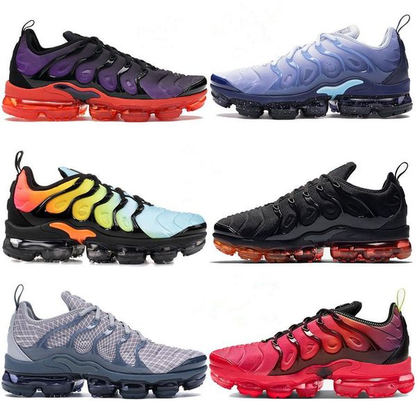 

selling black white tn plus running shoes men women stylist shoes bleached aqua overbranding lemon lime bumblebee grape sport sneakers 5-11