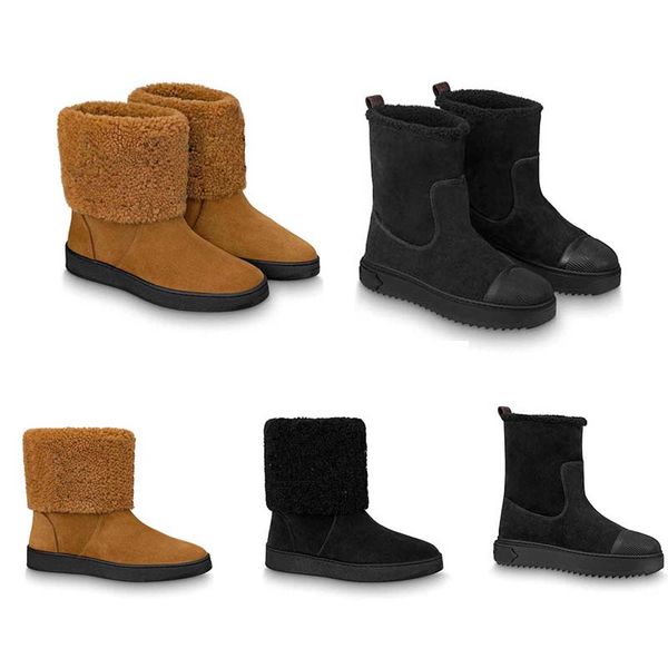 

fashion winter snow boots real fur slides leather waterproof winter warm knee high boots fashion booties australia hm011 l1, Black