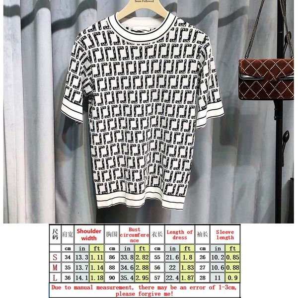 

spring and autumn women dresses vintage bottoming shirt round neck short sleeves on white pullover with presbyopic letters pattern sweater, White;black