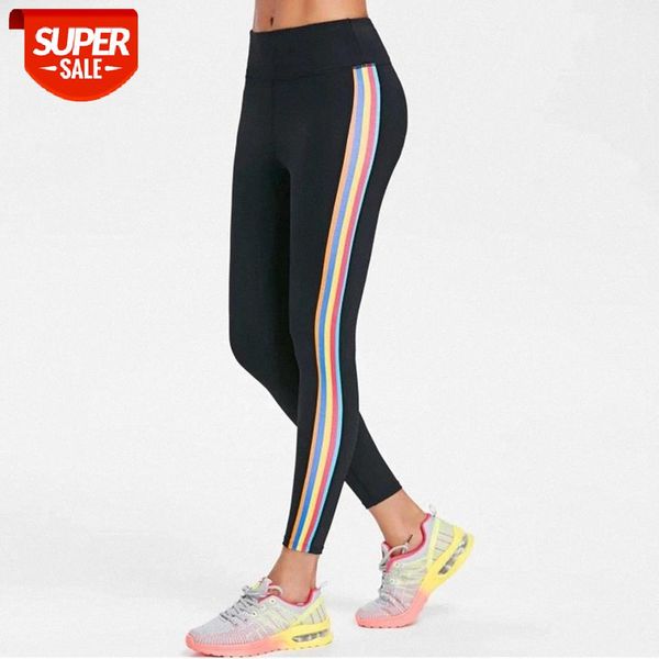 

polyester workout sportswear high wiast breathable skinny women leggings outdoor elastic force new fashion style fitness legging #jn4w, Black;white