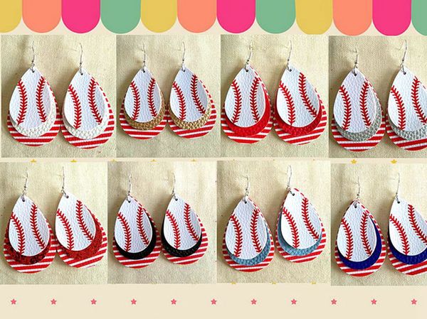 

2020 new classic leopard statement earrings leather teardrop earrings jewelry fashion big earrings wholesale ing, Silver