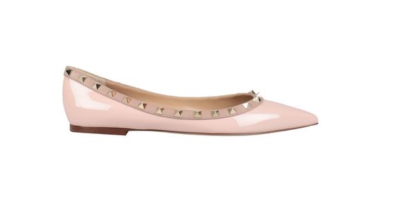 

333designer mules princetown flat studs casual studs authentic cowhide metal buckle ladies shoes leather men women trample luxury lazy point, Black