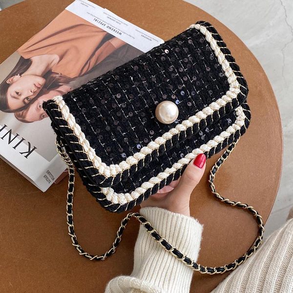 

cotton linen small crossbody bags for women 2020 pear designer shoulder handbags female travel lady trending hand bag