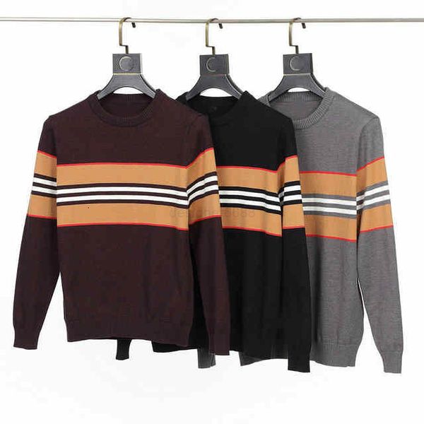 

fashion men's plus size designer sweater ladies slim couple casual chest embroidery autumn/winter luxury knitted multicolor optional, White;black