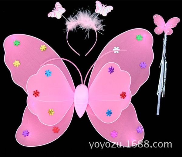 

selling sequin sequins single layer butterfly wings three piece double layer butterfly wings u0onz