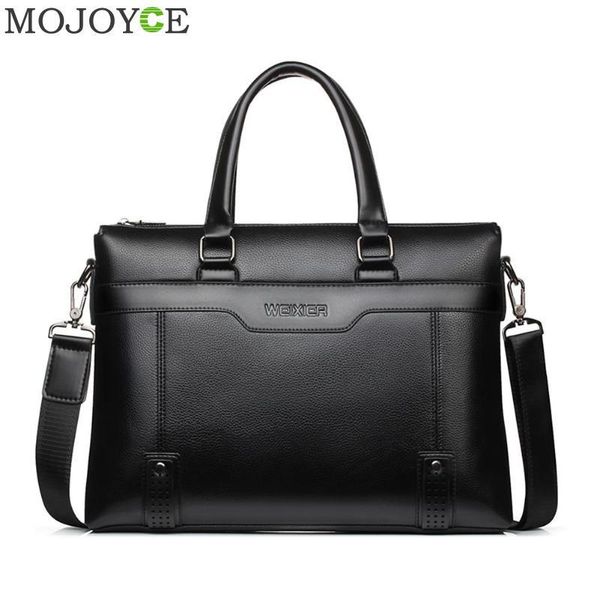 

мода простой бизнес мужчин портфель кожаная сумка для ноутбука сумка сумки на ремне случайный человек