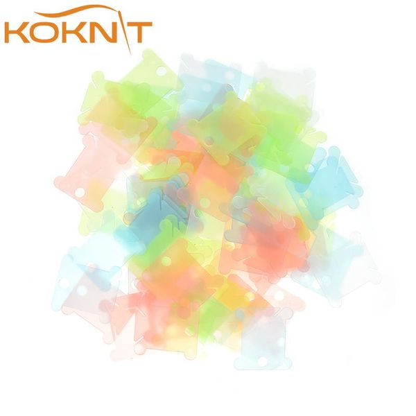 

100pcs plastic embroidery floss craft thread bobbins cross stitch storage holder plastic hand embroidery winding ac039, Black