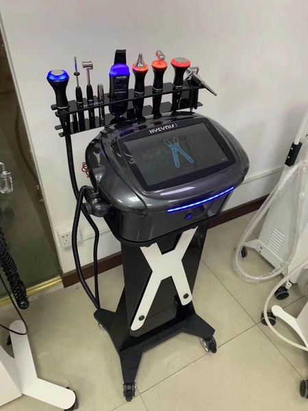 

2020 new multifunction ems microcurrent ultrasound face lift bio face lifting facial deep cleaning integrated management, Black;white