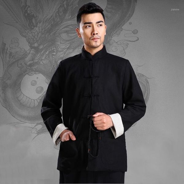 

traditional chinese clothing for men male shanghai tang suit clothing mandarin collar jacket winter coat men 2018 ta1941, Red