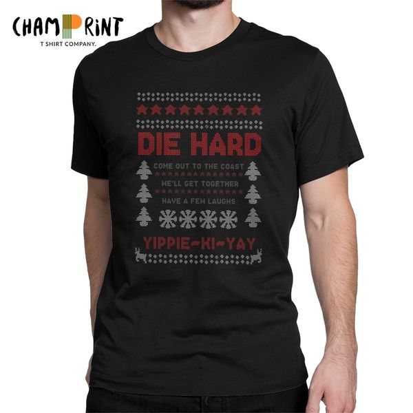 

sport die hard christmas nakatomi bruce willis movie t-shirts men novelty cotton tee shirt short sleeve t shirt plus size clothes