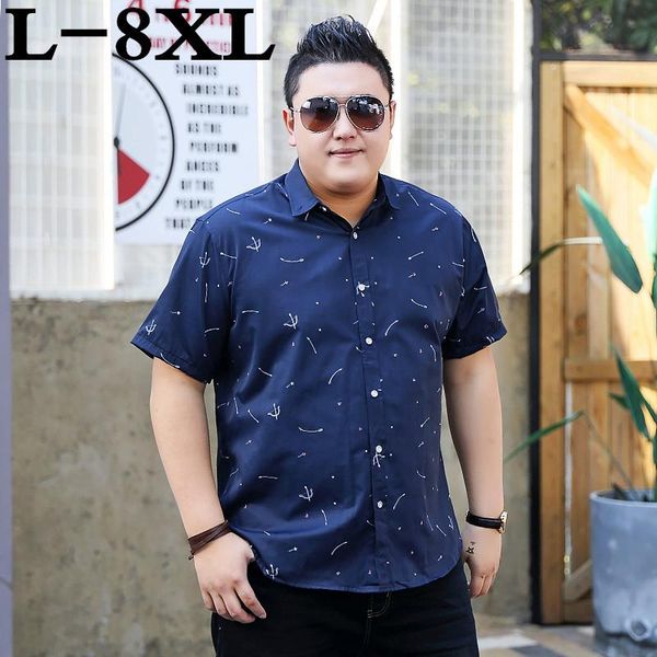 

6xl 8xl plus 5xl size 4xl mens hawaiian shirt male casual camisa masculina printed beach shirts short sleeve brand clothing, White;black