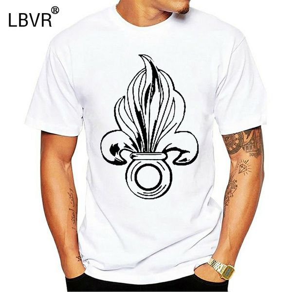 

2019 french foreign legion fleur-de-lis gray color customized 100% cotton t-shirt sport hooded sweatshirt hoodie